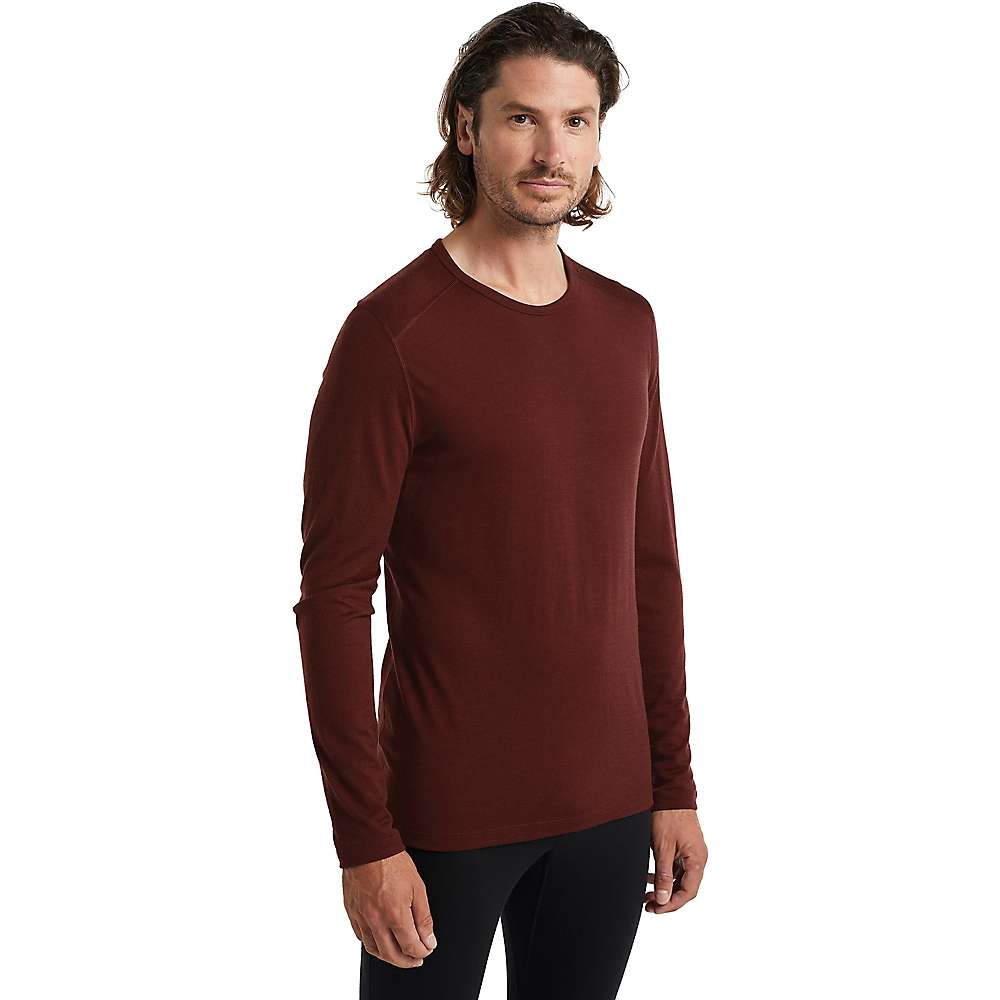 Icebreaker Mens 200 Oasis LS Crewe Top - Image 6