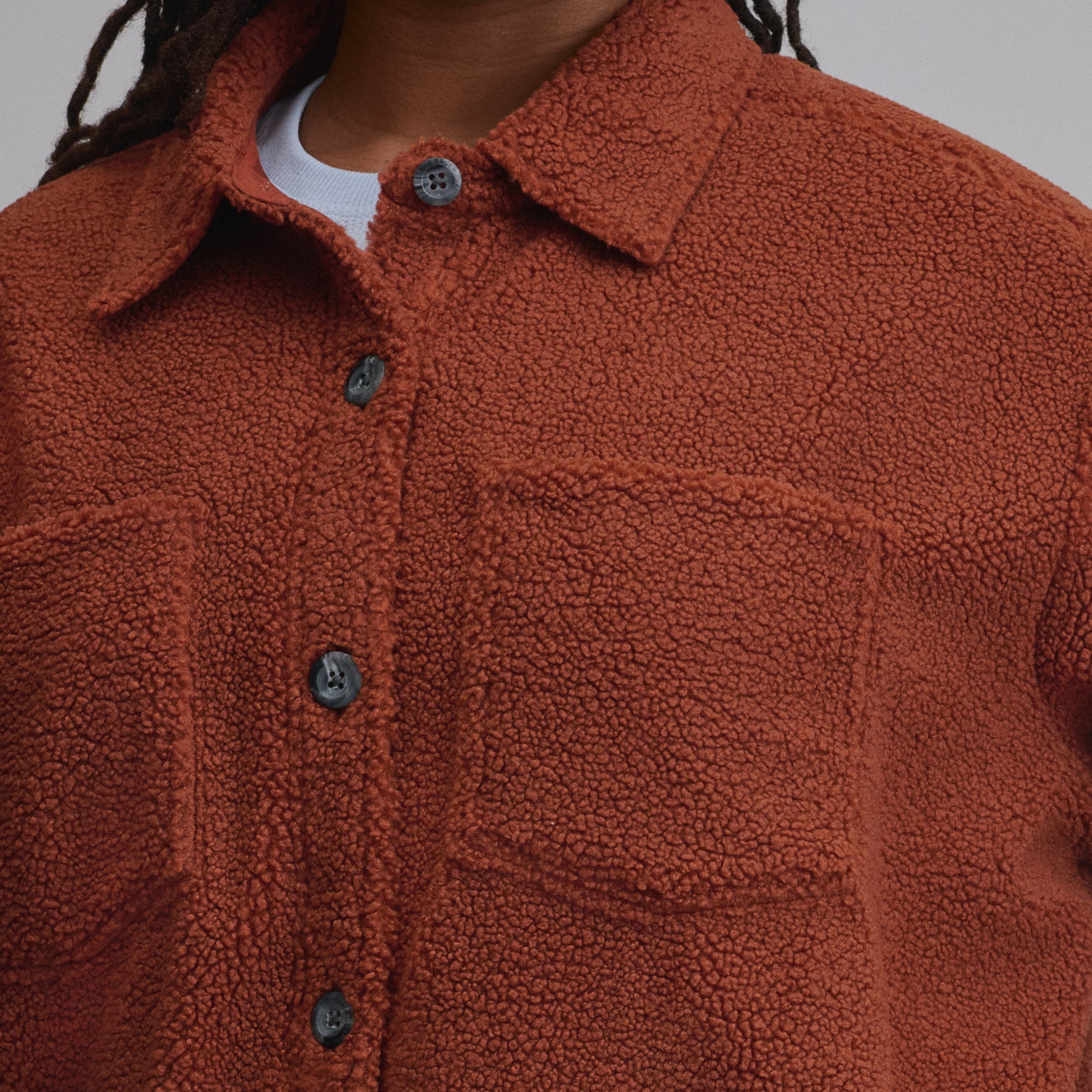 Women's Fleece Shirt Jacket - Image 16