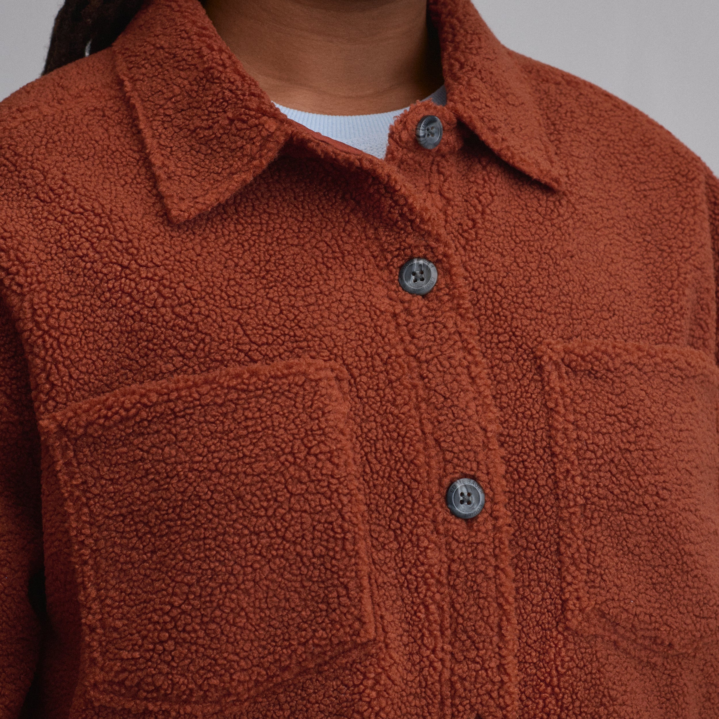 Women's Fleece Shirt Jacket - Image 17