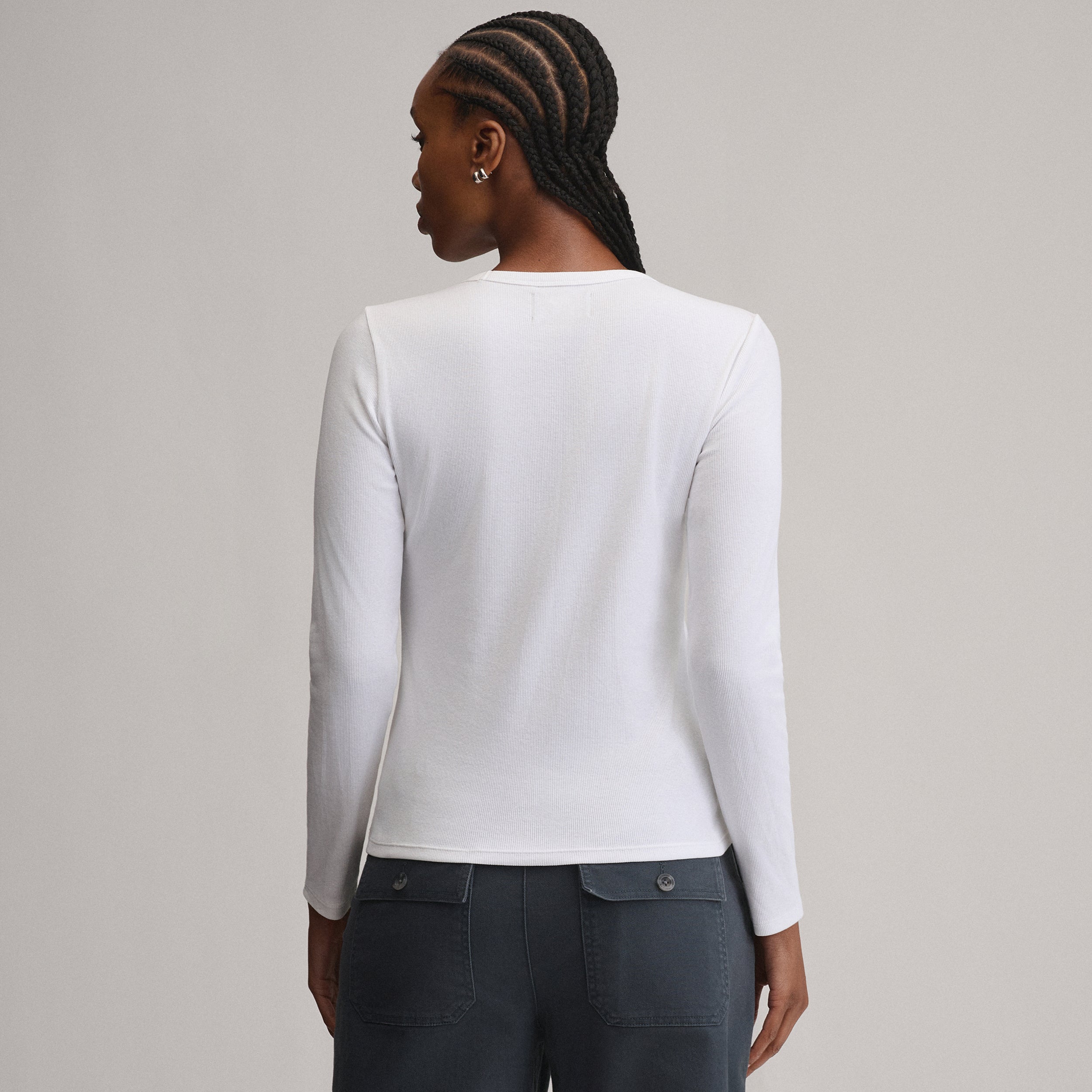 Women's Softline Rib Long-Sleeve Crew - Image 26