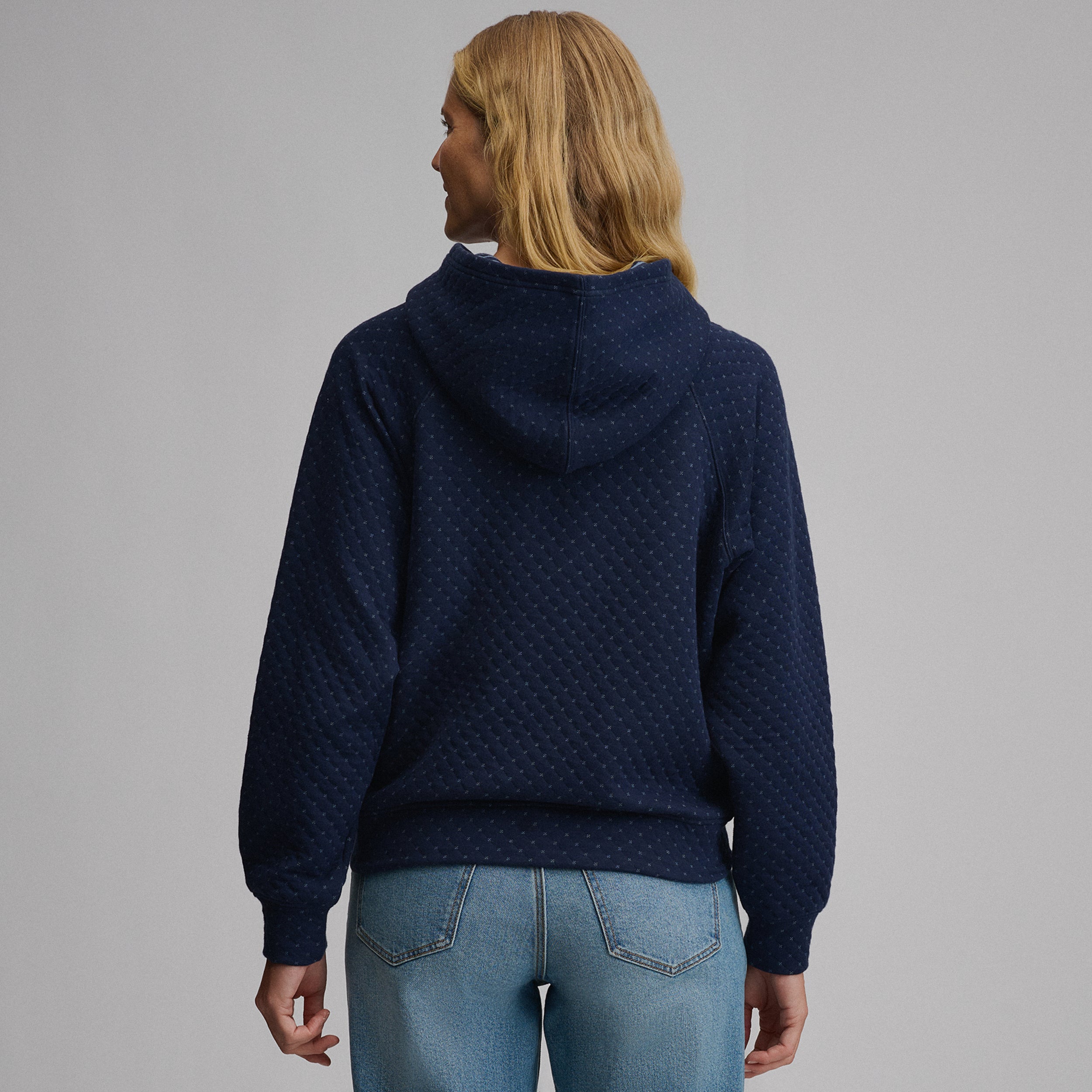 Women's Quilted Hoody - Image 2