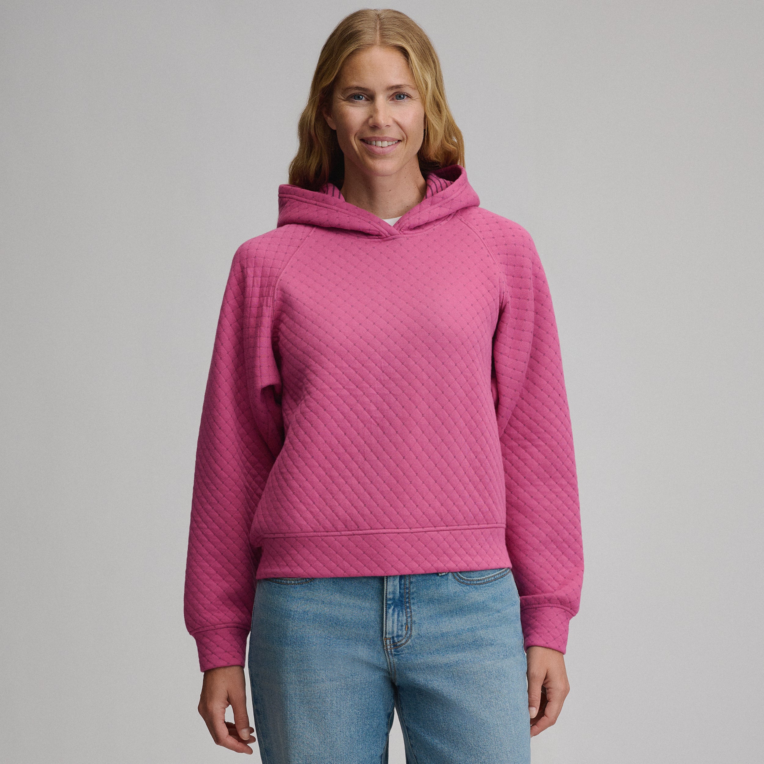 Women's Quilted Hoody - Image 5