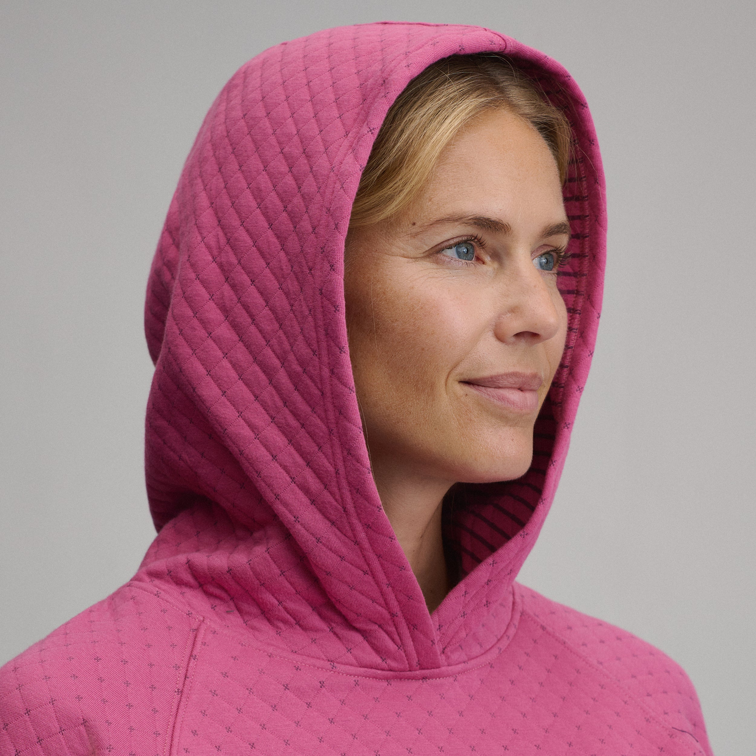 Women's Quilted Hoody - Image 7