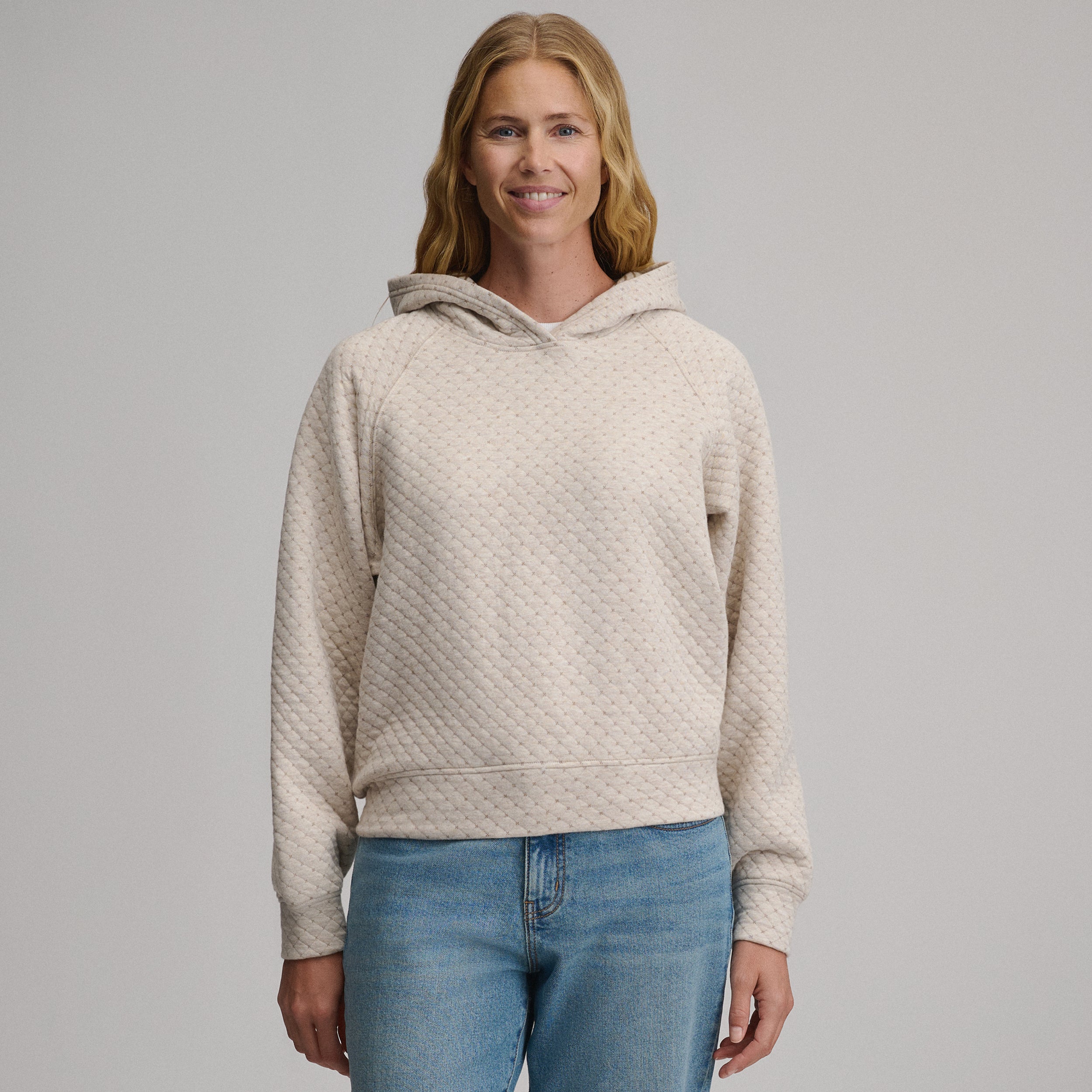 Women's Quilted Hoody - Image 9