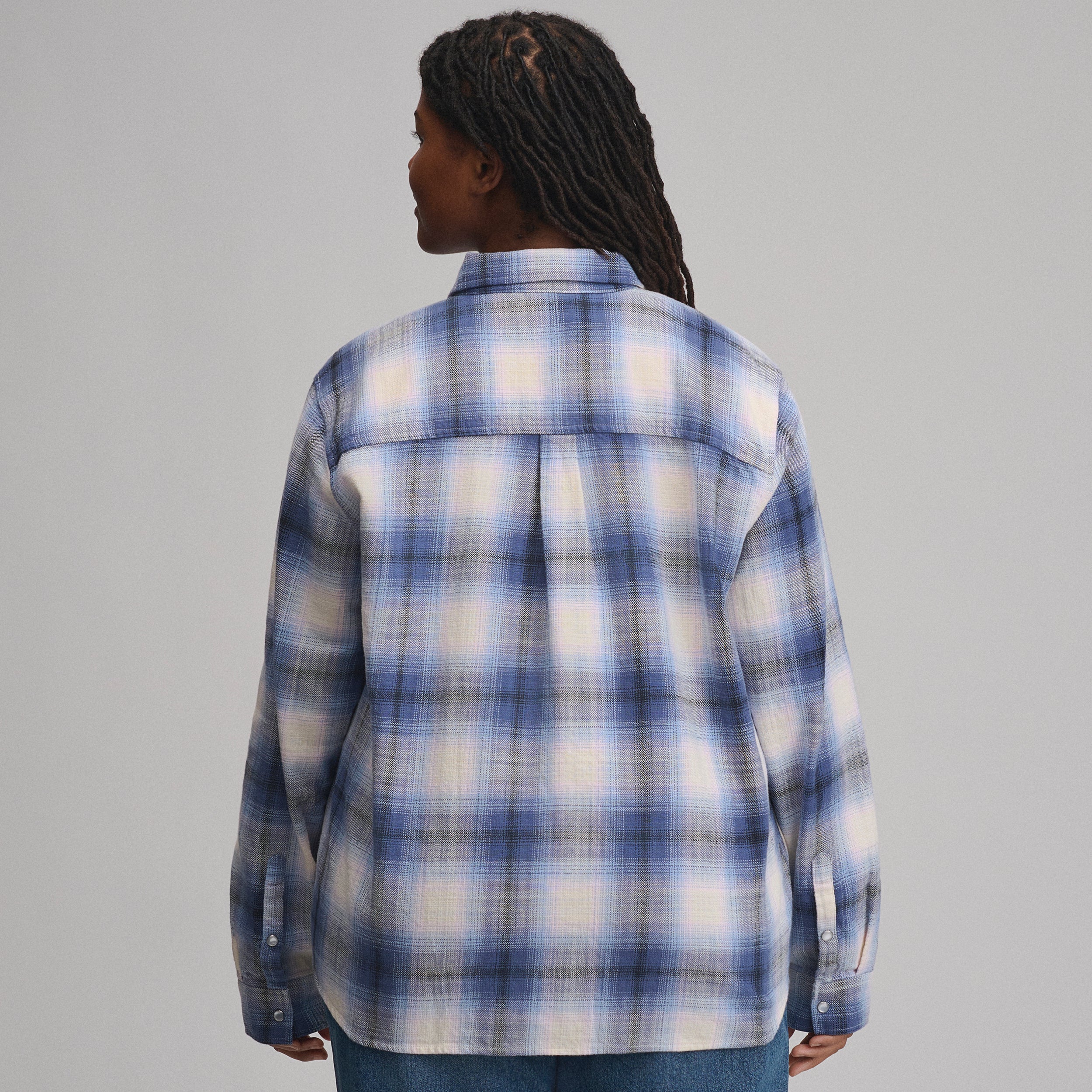 Women's Long-Sleeve Western Button-Down Shirt - Image 2