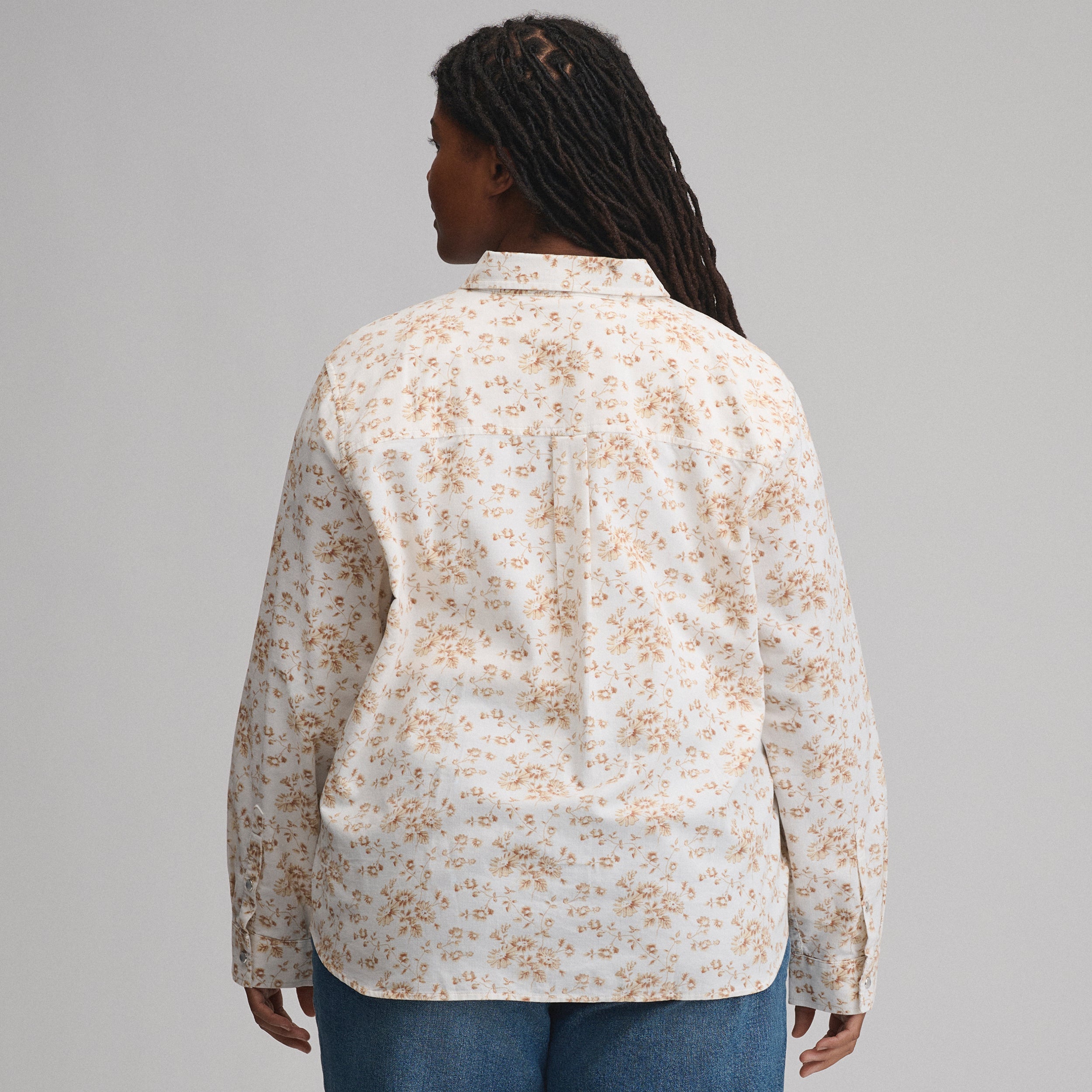 Women's Long-Sleeve Western Button-Down Shirt - Image 9
