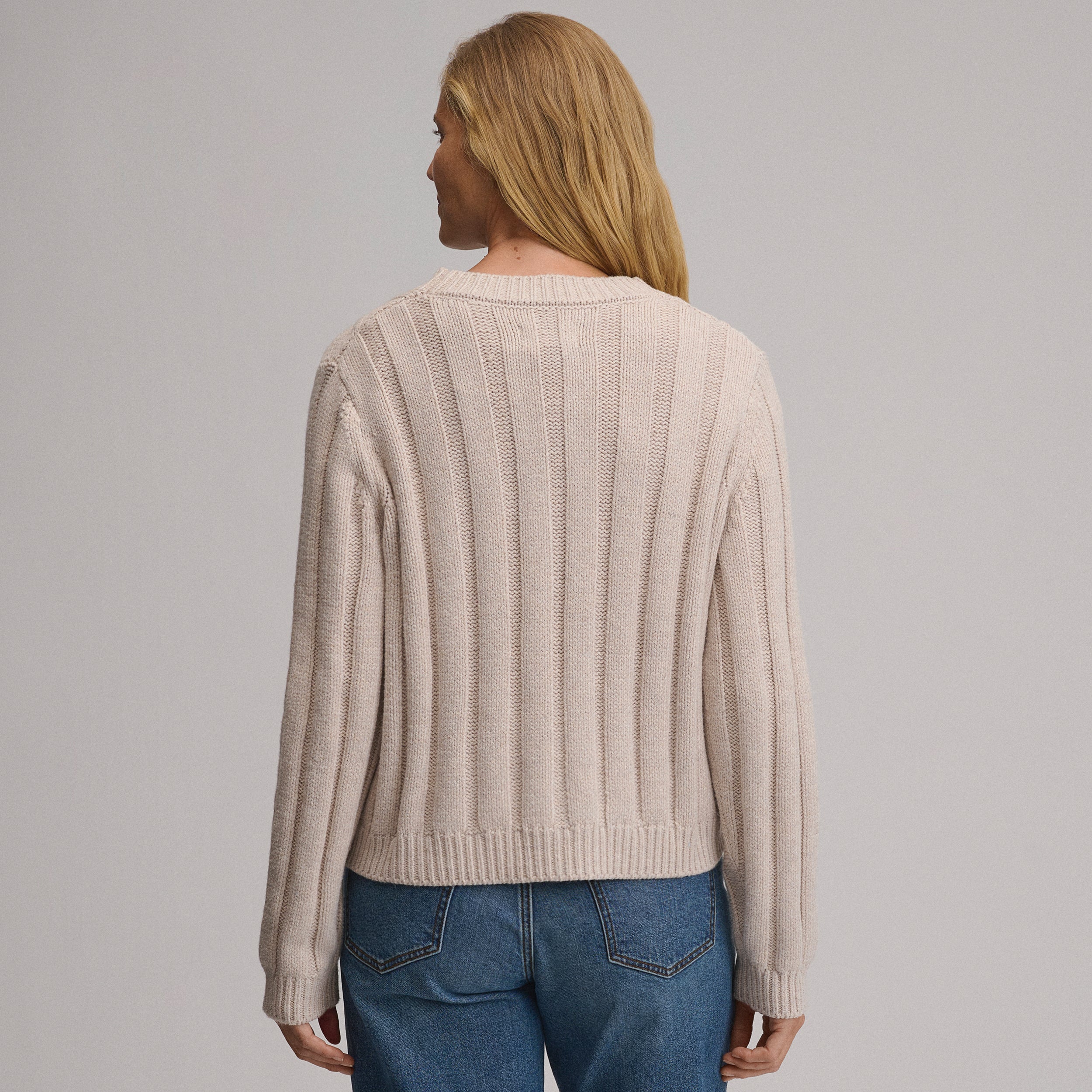 Women's Everloft Cable Cardigan Sweater - Image 10