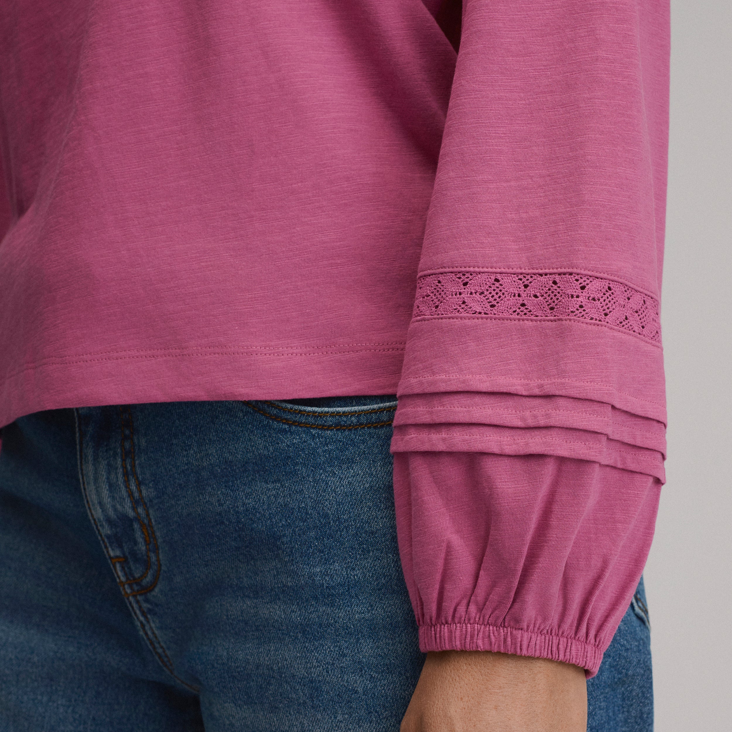 Women's Long-Sleeve Soft Relaxed Top - Image 7