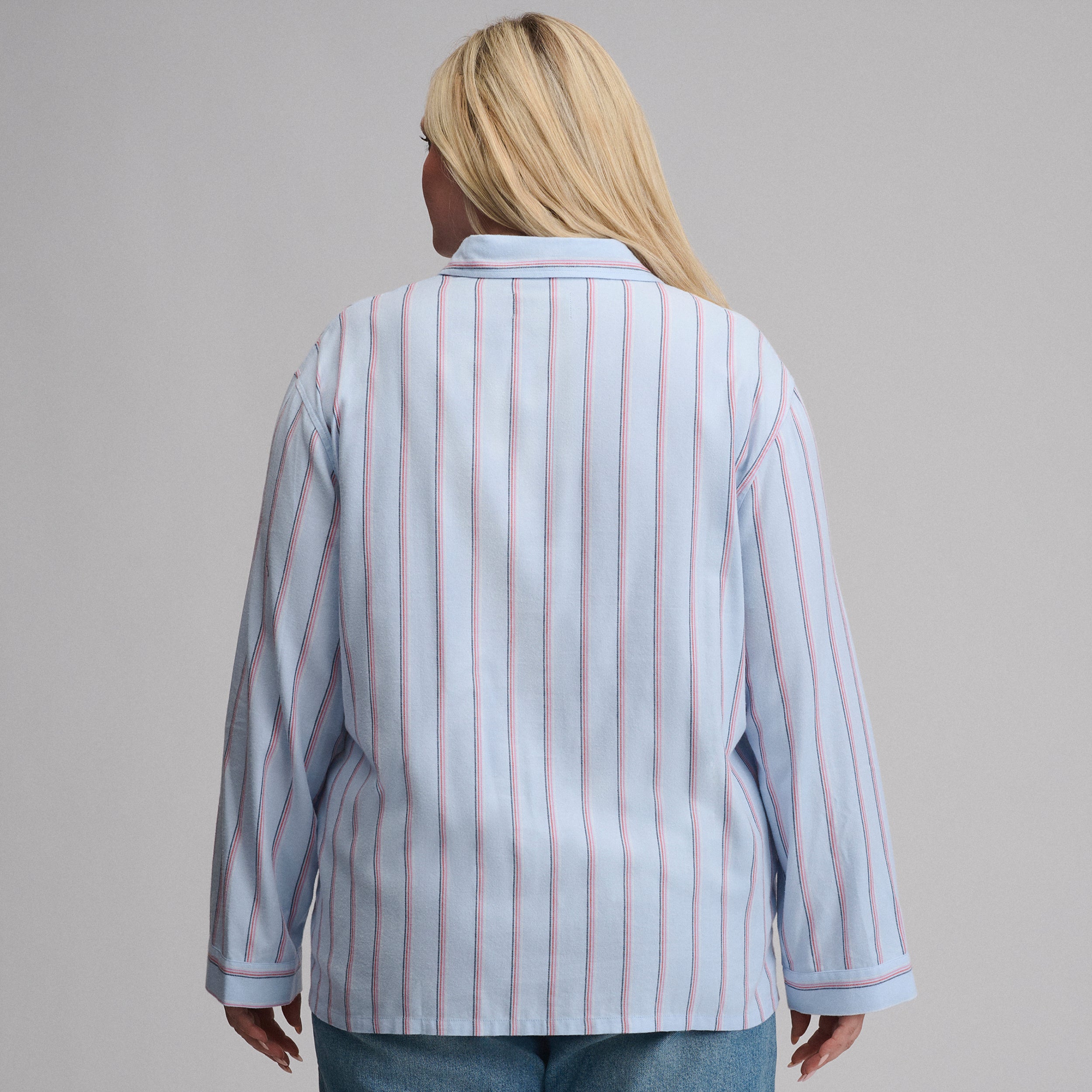 Women's Long-Sleeve Softened Sleep Shirt - Image 23