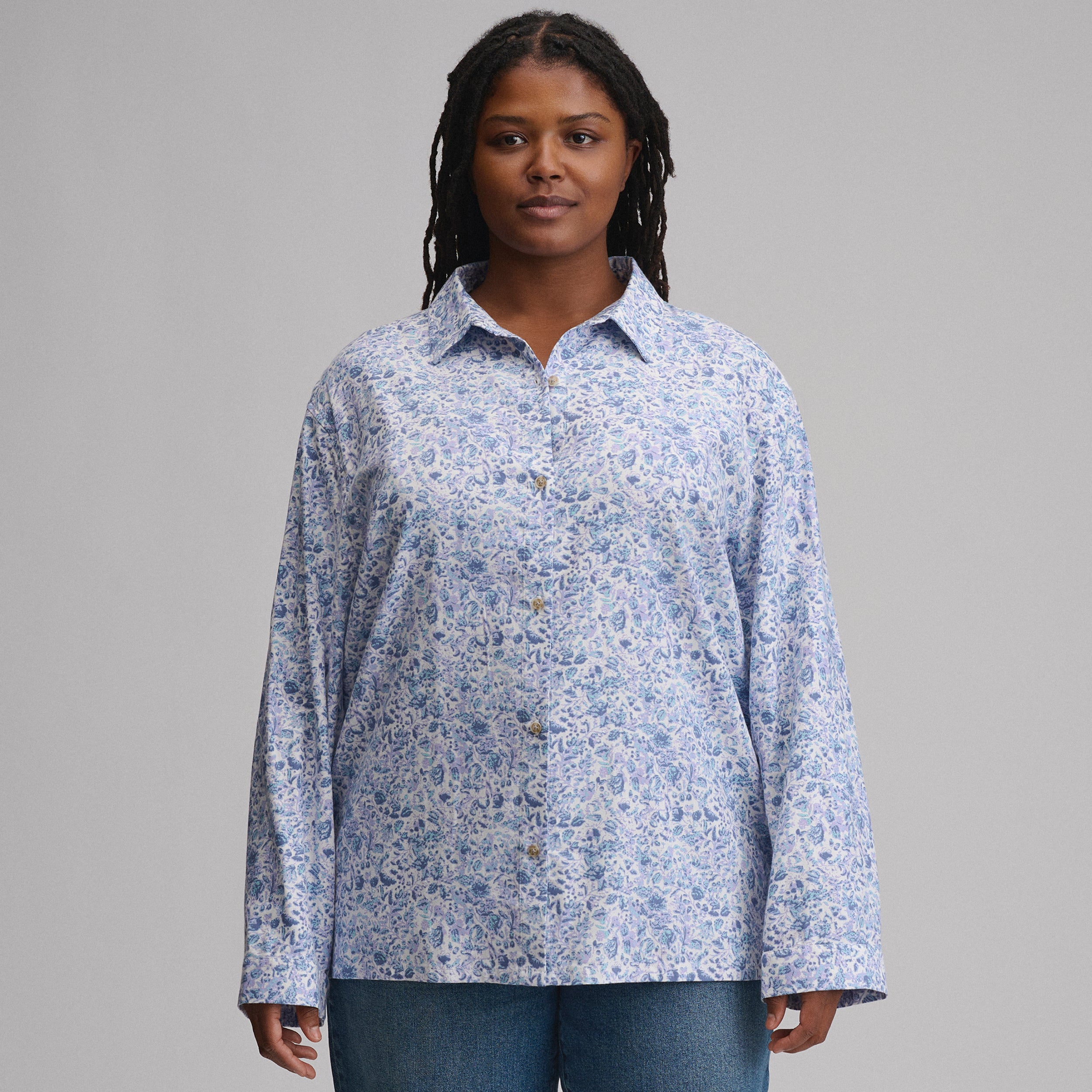 Women's Long-Sleeve Softened Sleep Shirt - Image 14