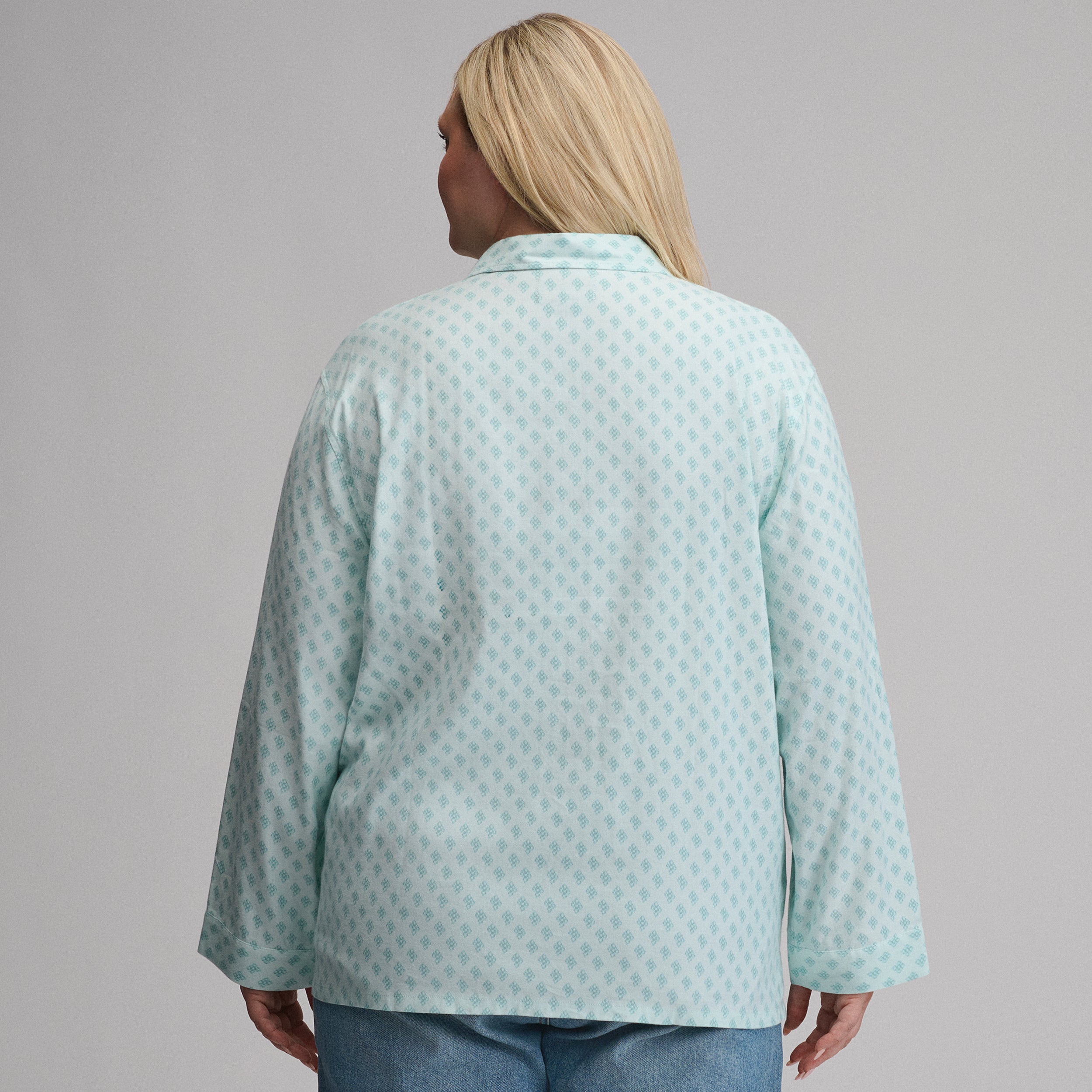 Women's Long-Sleeve Softened Sleep Shirt - Image 27