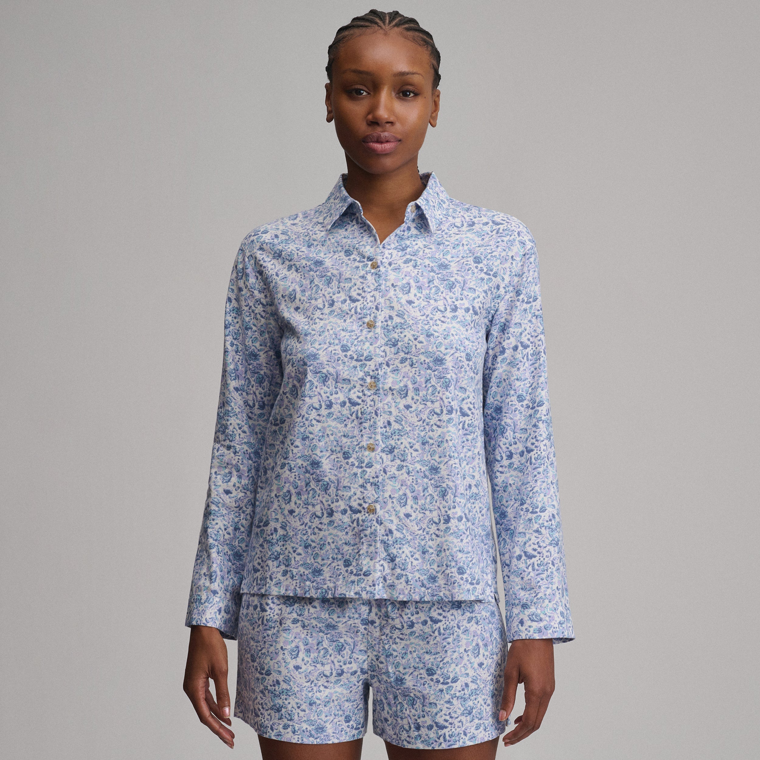 Women's Long-Sleeve Softened Sleep Shirt - Image 7