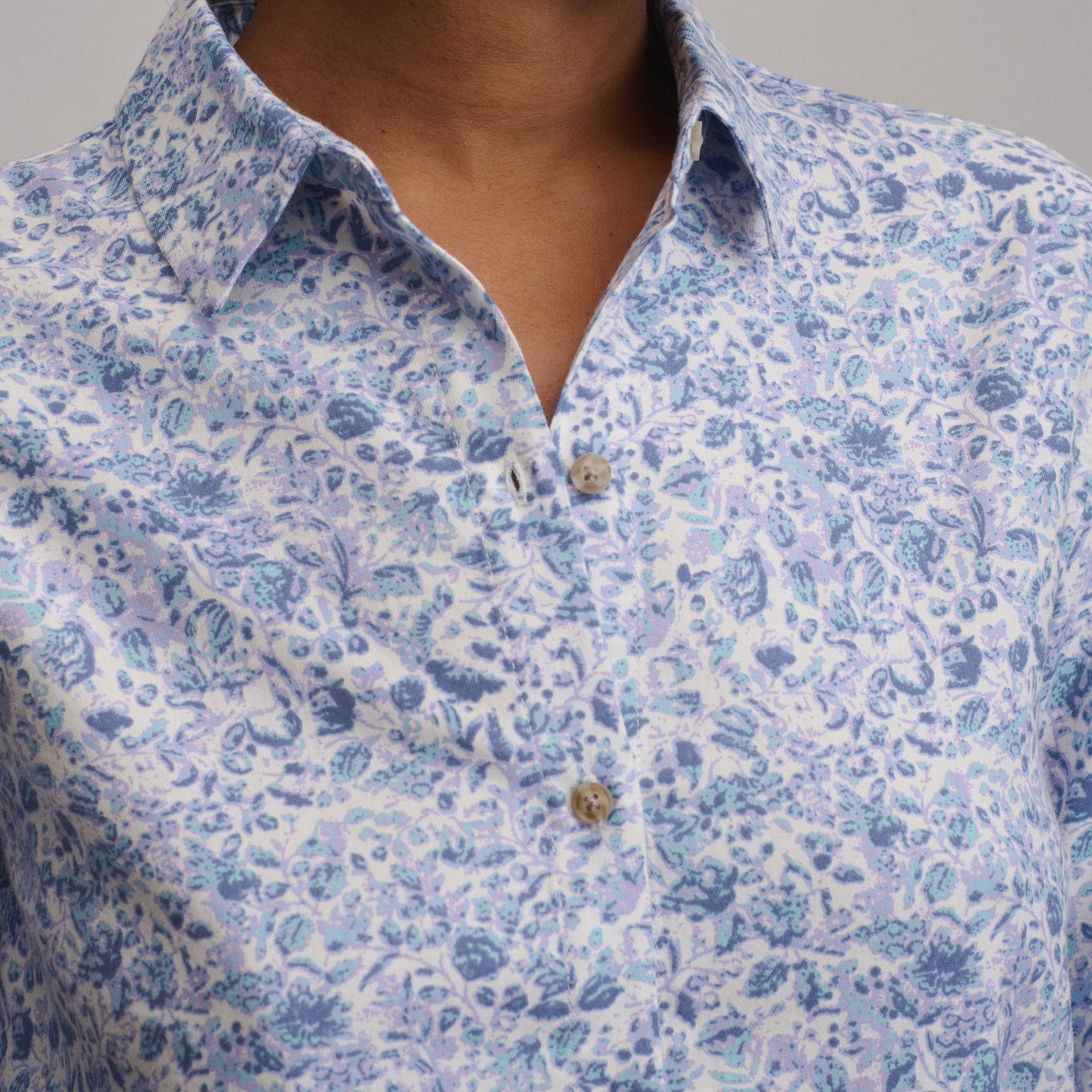 Women's Long-Sleeve Softened Sleep Shirt - Image 9