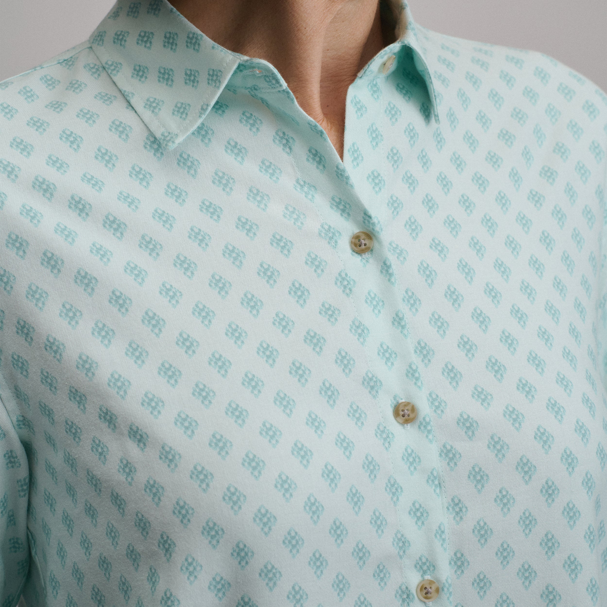 Women's Long-Sleeve Softened Sleep Shirt - Image 13