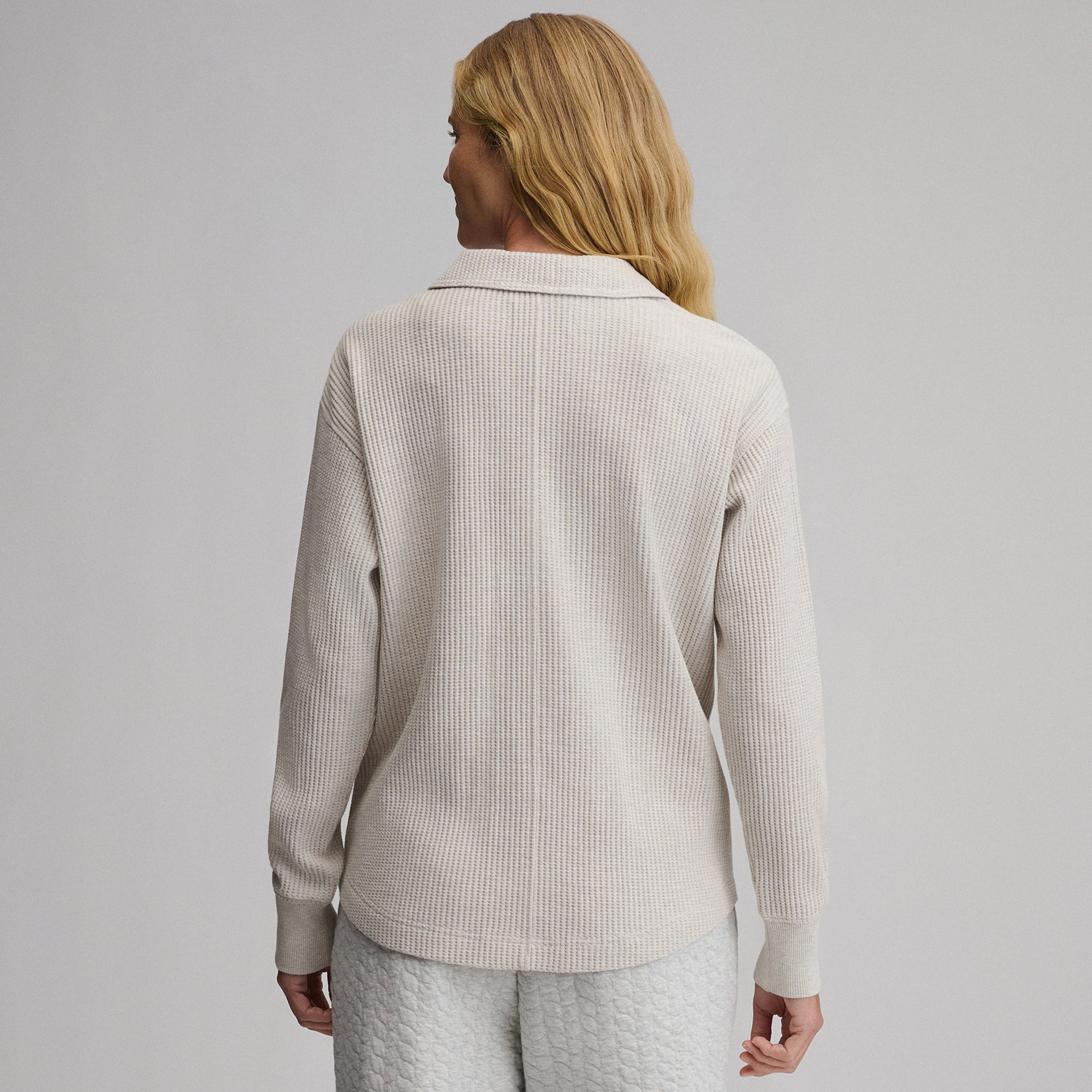 Women's Lounge V-Neck Thermal Crew - Image 14