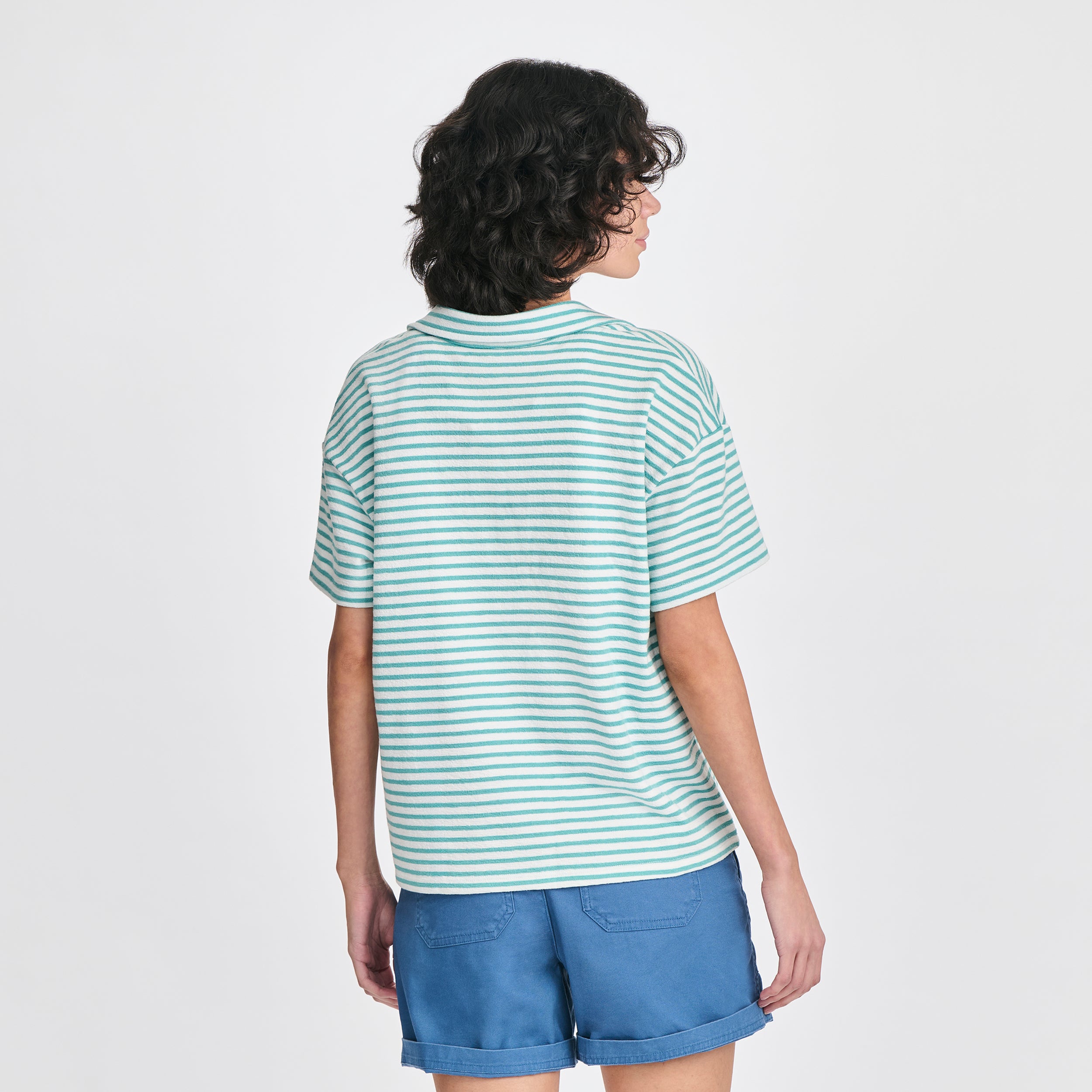 Women's Northport Textured Short Sleeve T-Shirt - Image 2
