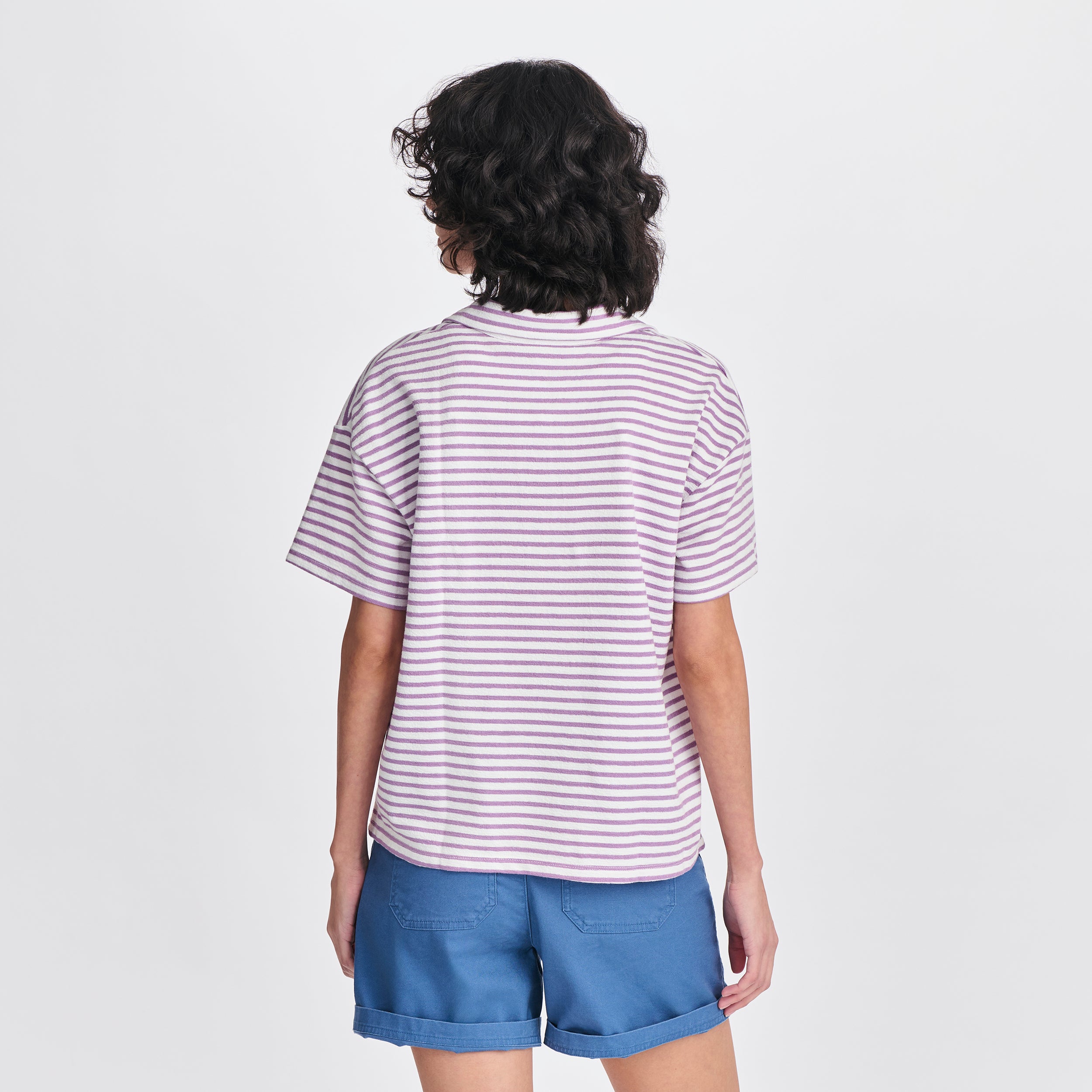 Women's Northport Textured Short Sleeve T-Shirt - Image 7
