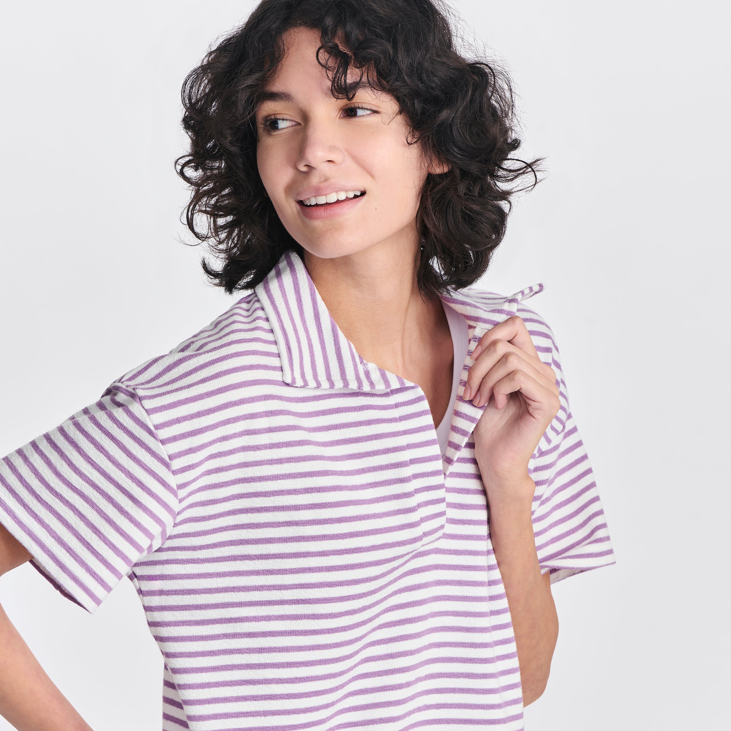 Women's Northport Textured Short Sleeve T-Shirt - Image 8